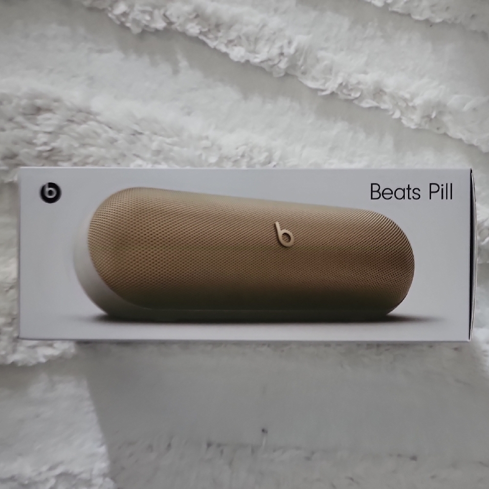 NEW! Beats Pill Portable Speaker in Champagne Gold - NEW / SEALED
